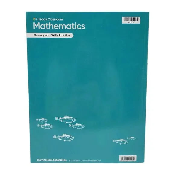 i-Ready Classroom Mathematics Grade 6 Fluency & Skills Practice Workbook 120 pg - Picture 2 of 4